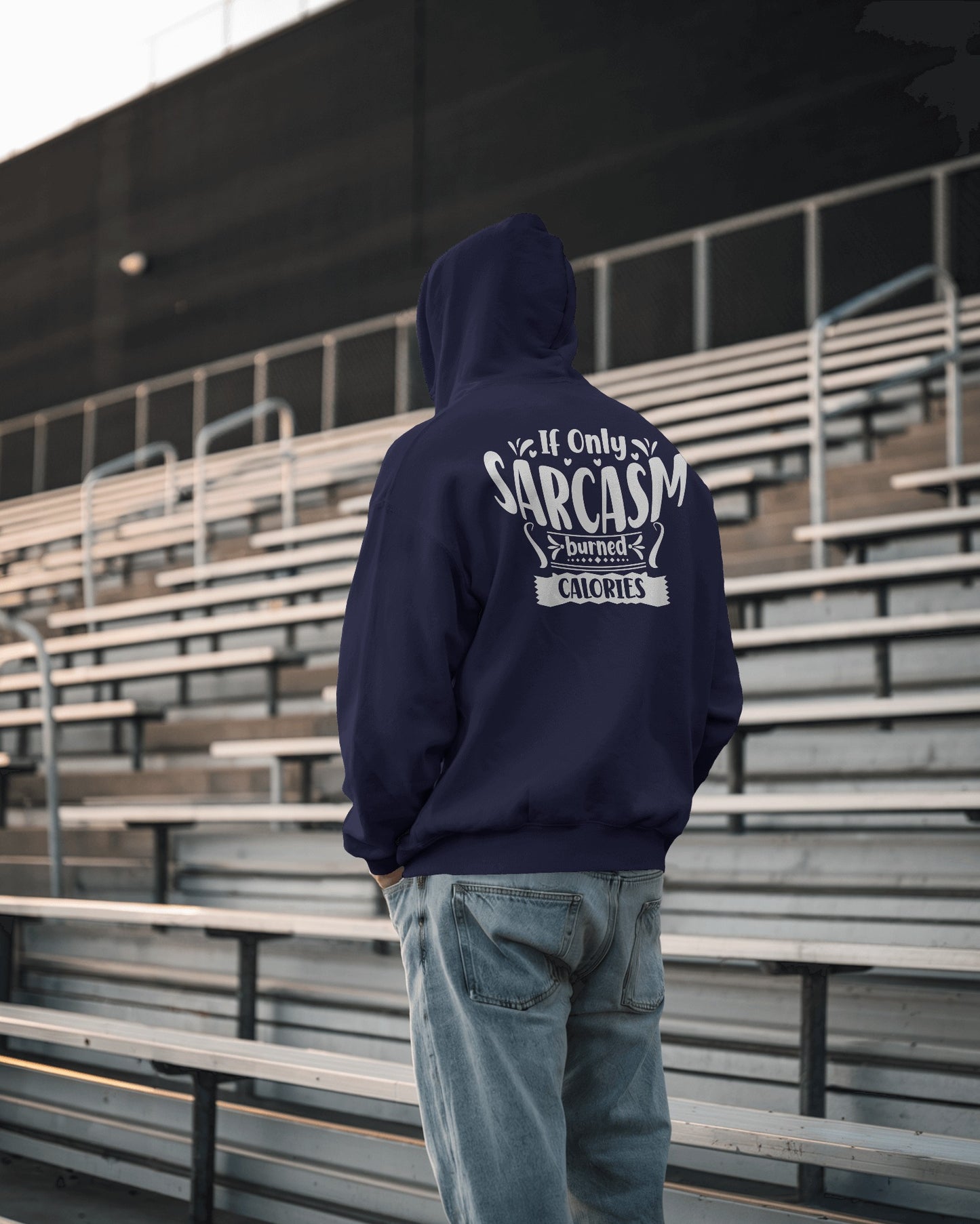 Funny Men's Sarcasm Hoodie for Humor Lovers