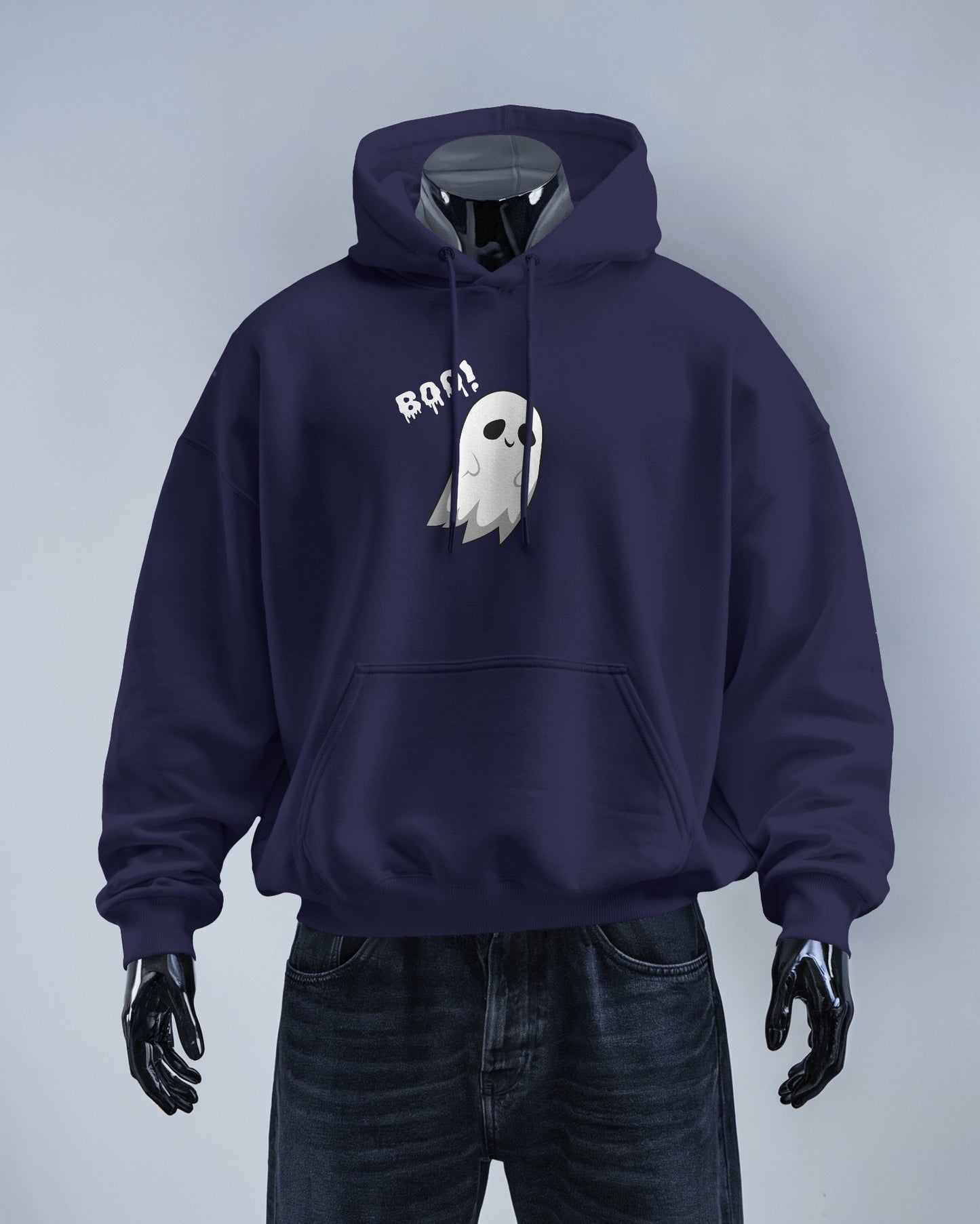 Boo! Ghost Hoodie - Men's Heavy Blend For Occasions