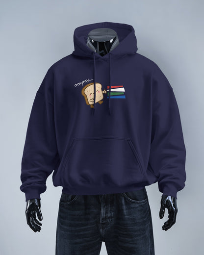 Cute Toast Character Hoodie | Men's Heavy Blend™
