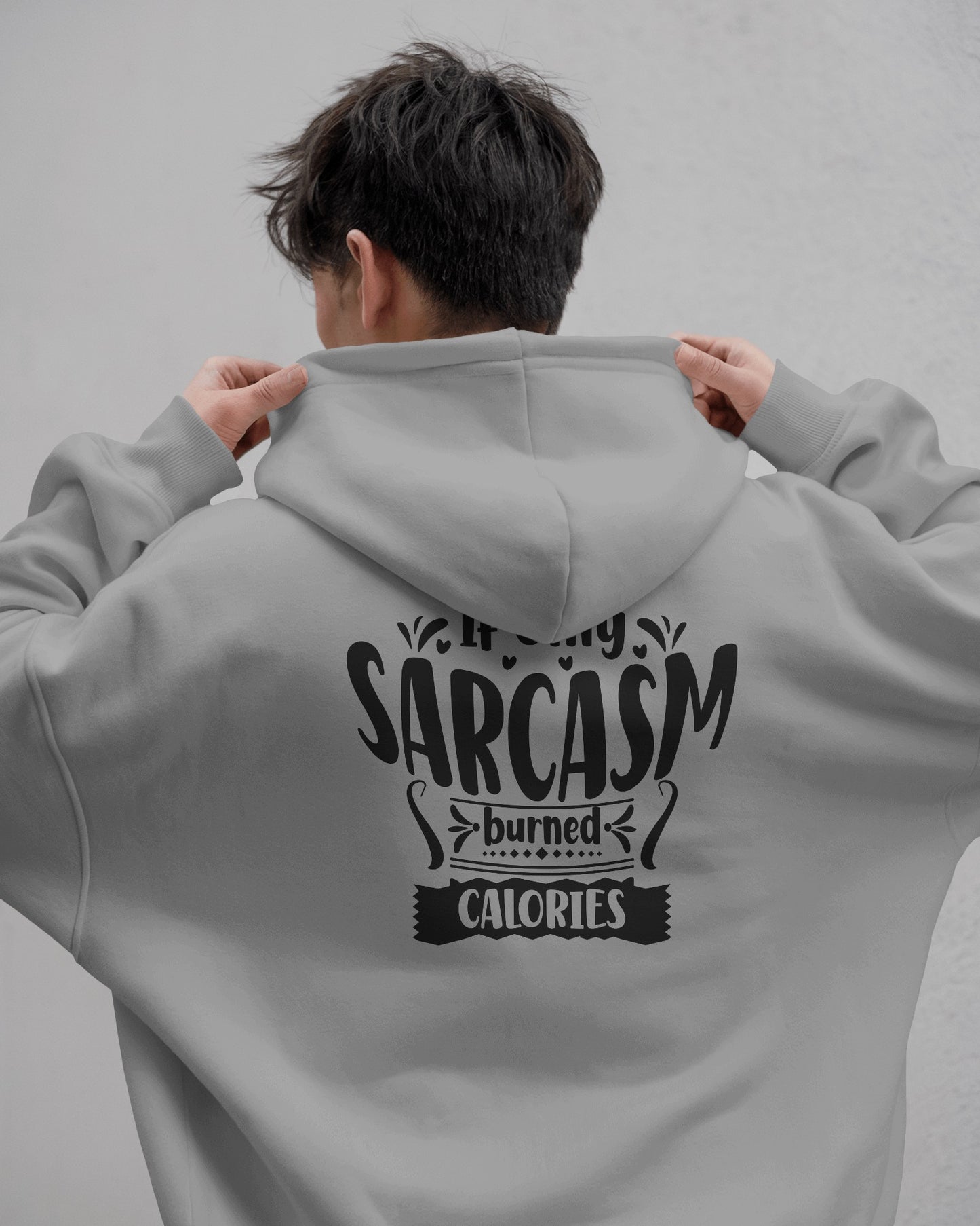 Funny Men's Sarcasm Hoodie for Humor Lovers