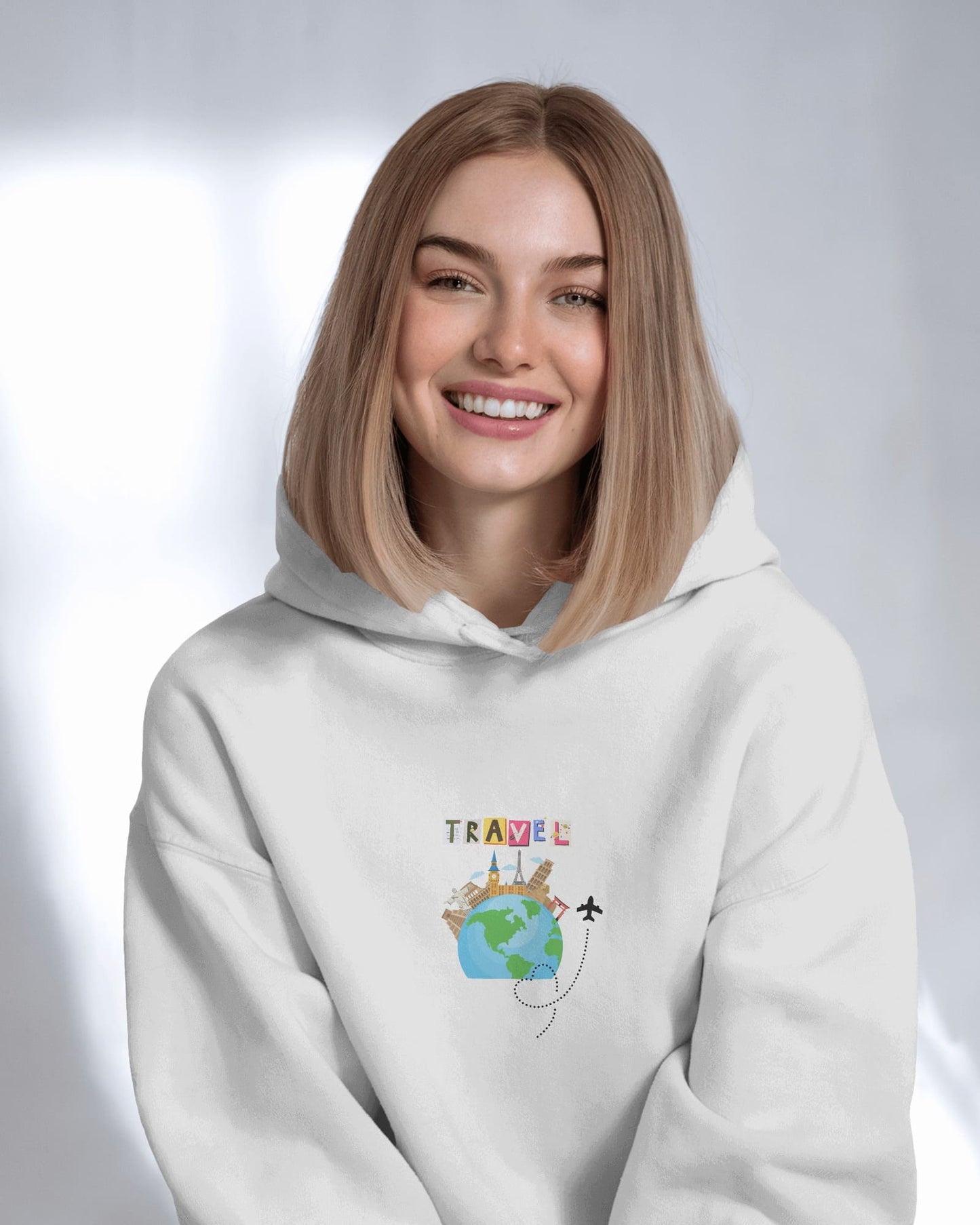 RaymaxUS Explore Series – “Wander Ready” Crop Hoodie for Jet Setters