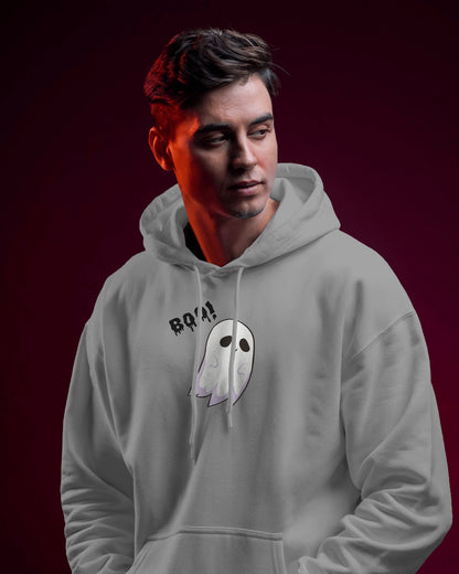 Boo! Ghost Hoodie - Men's Heavy Blend For Occasions